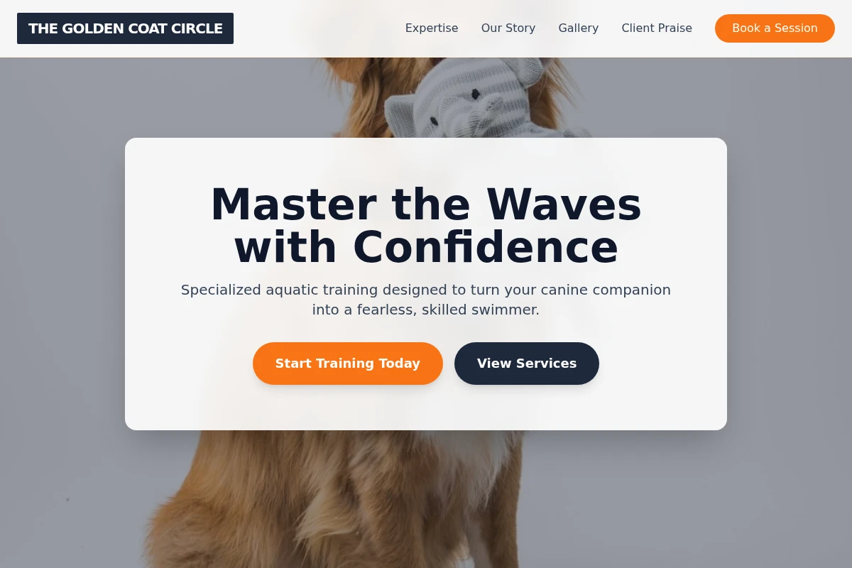 Water Dog Training
