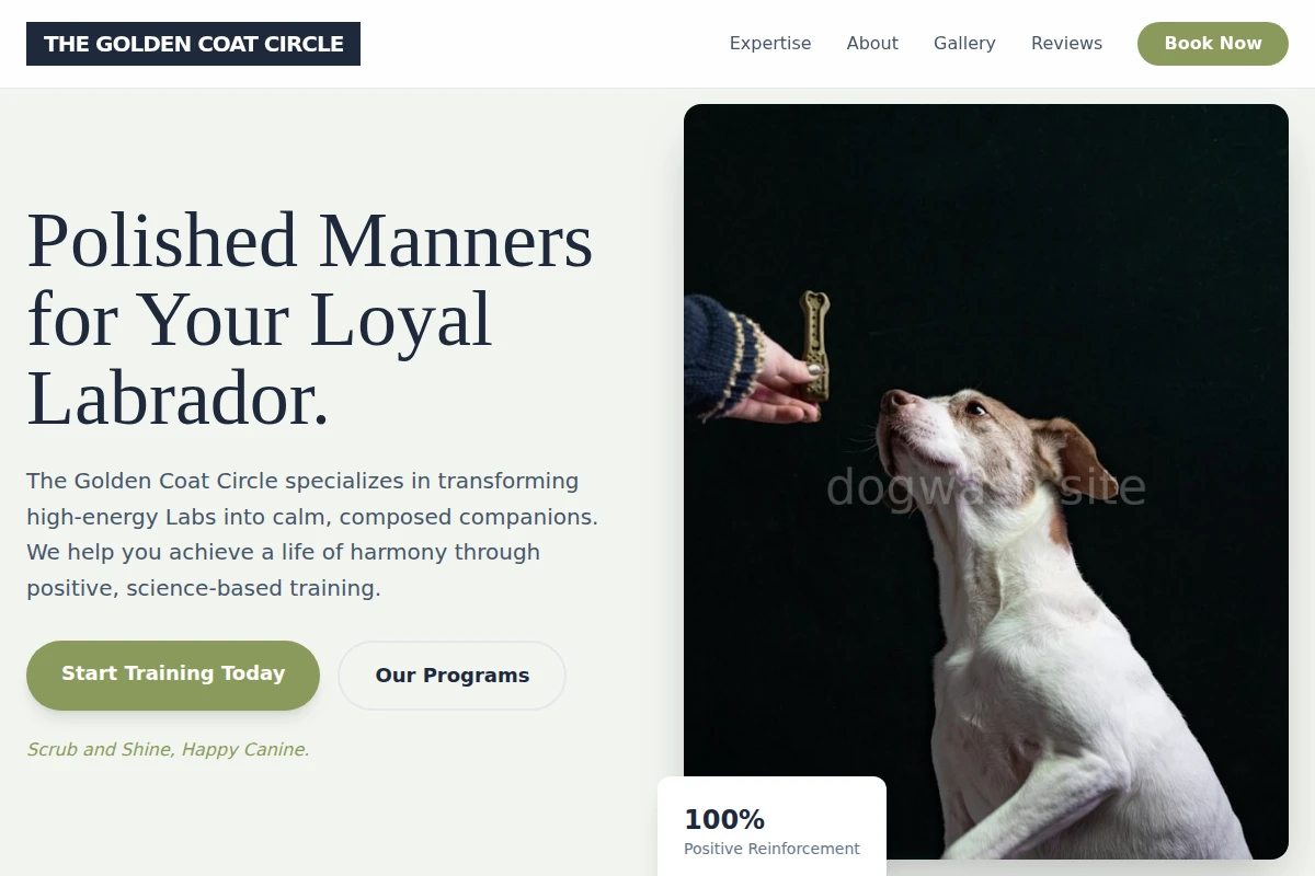 Lab Dog Training