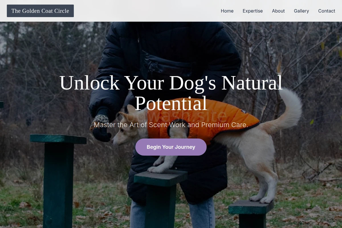 Scent Dog Training
