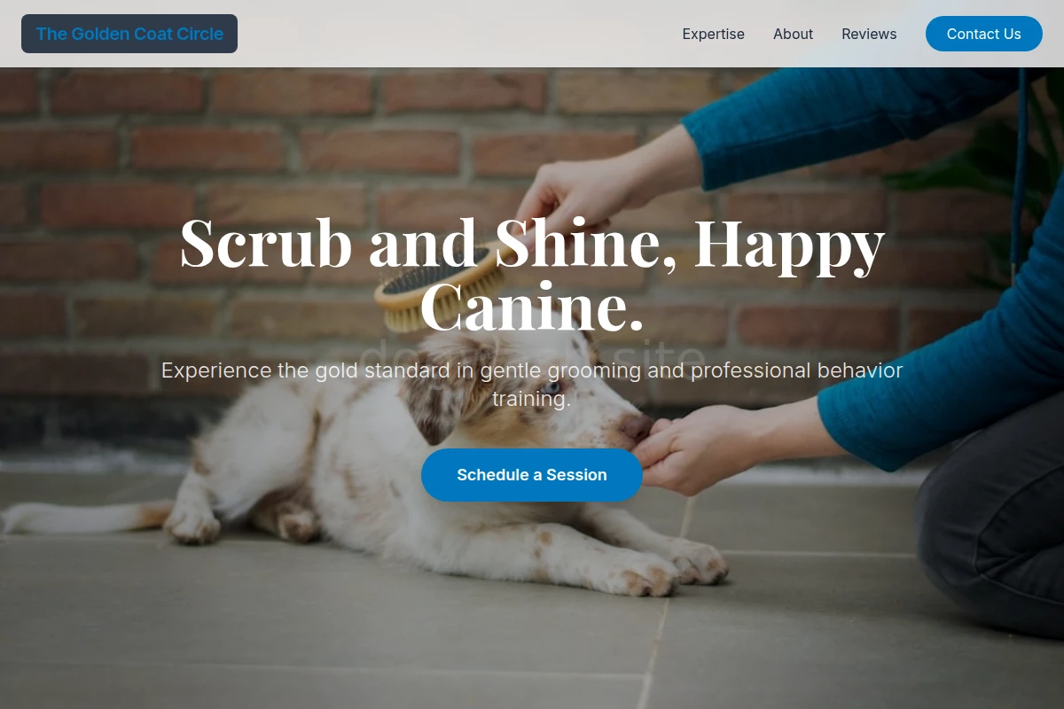 Groomer Dog Training