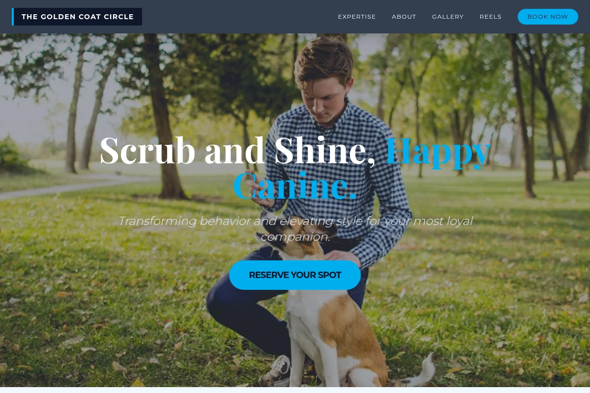 Rinse Dog Training