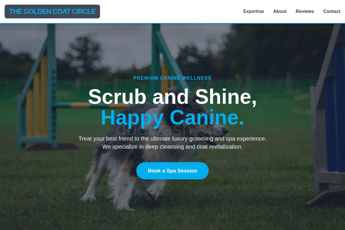 Shampoo Dog Training