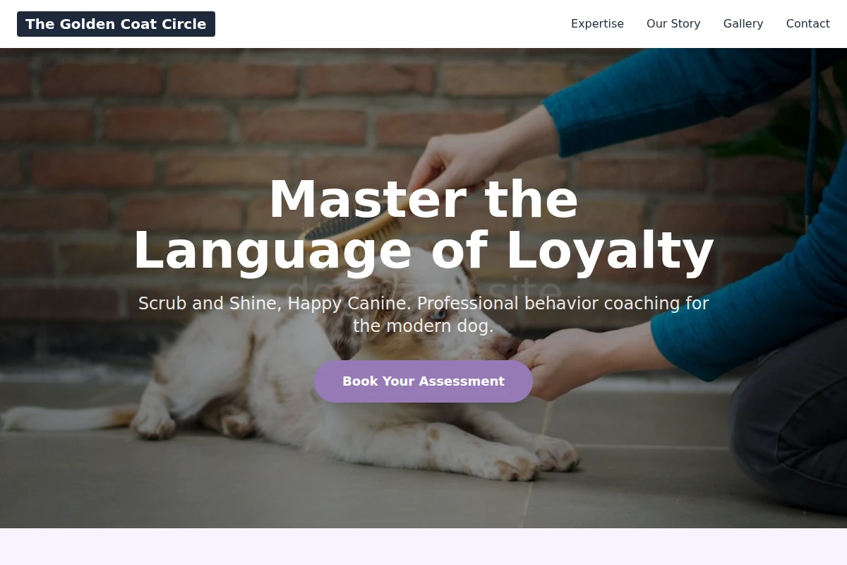 Professional Dog Training