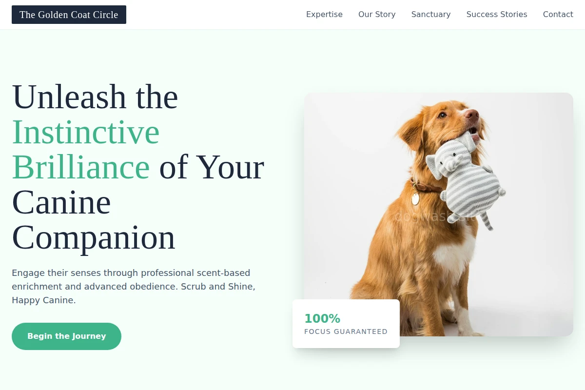 Scent Dog Training