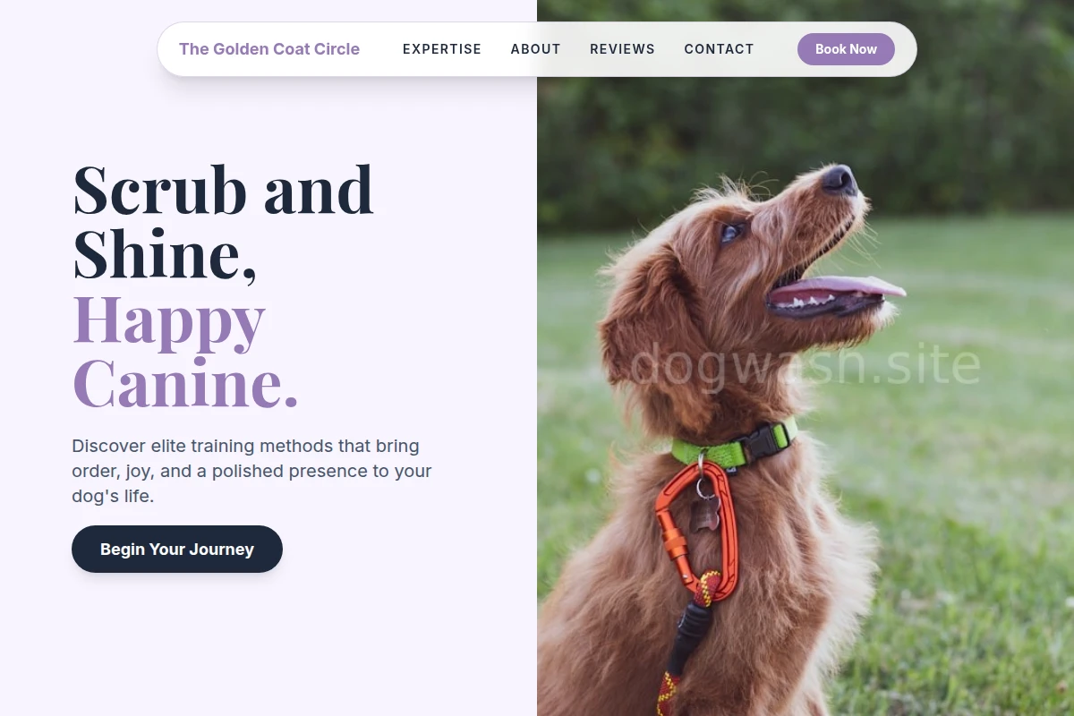 Scrub Dog Training