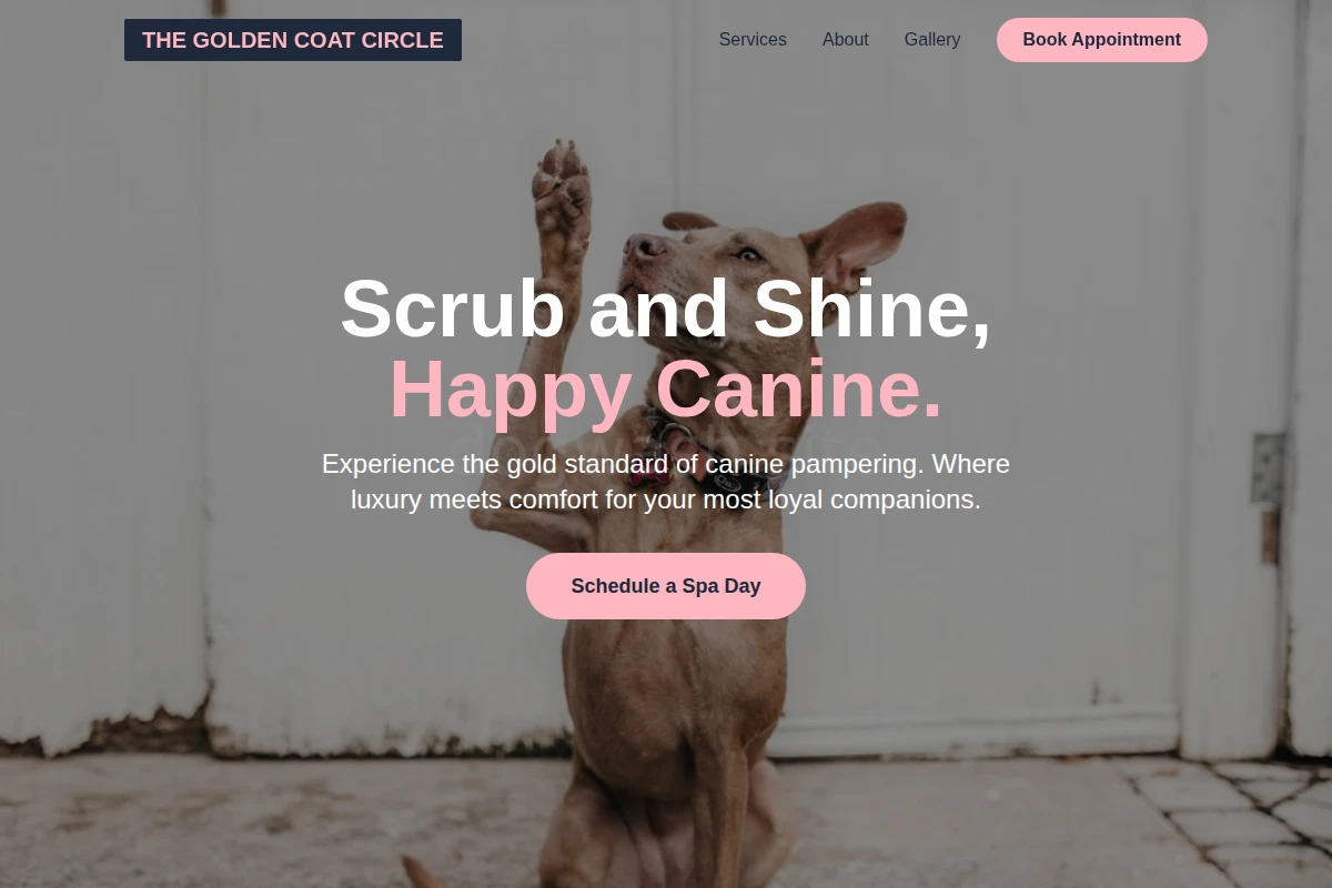 Soap Dog Training