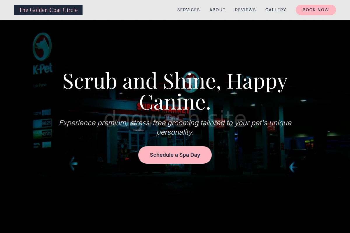 Rinse Pet Services
